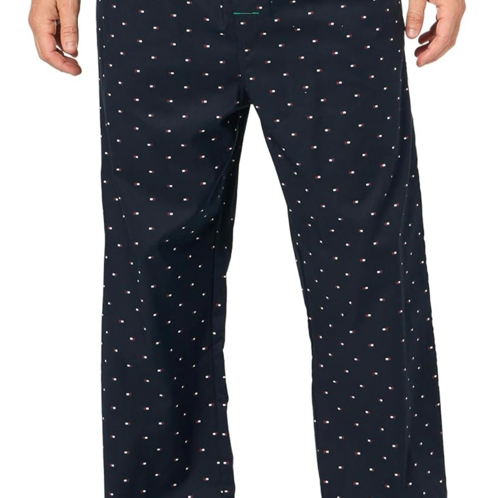 Tommy Hilfiger Navy Polka Dot Pants